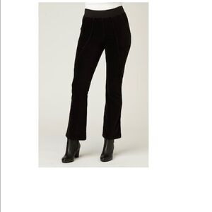 XCVI Black Flared Leg Black Women’s Heavy Stretch Pants